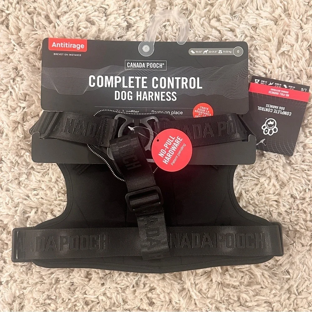 Canada Pooch Complete Control Dog Harness, Black, Large Brand New - Picture 2 of 15